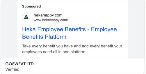 Heka video ad - awareness format